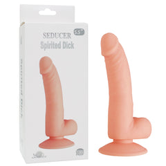 SEDUCER SPIRITED DICK product in red and black color, displayed on a white background