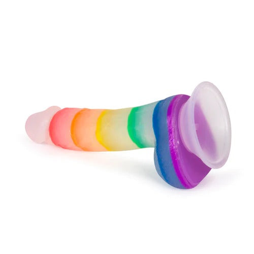 Dildo Jelly Pride, a colorful and flexible sex toy for LGBTQ+ individuals