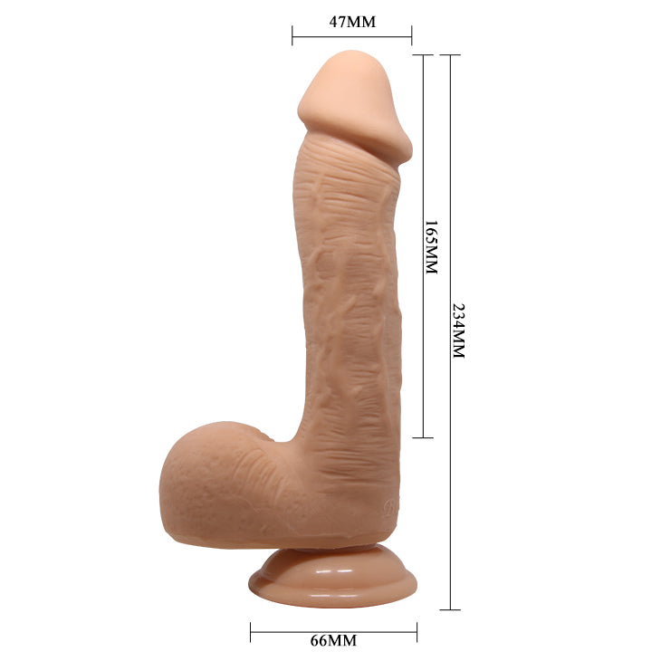 Dildo Johnson Beautiful Encounter: A realistic, multi-speed silicone vibrator for intimate pleasure