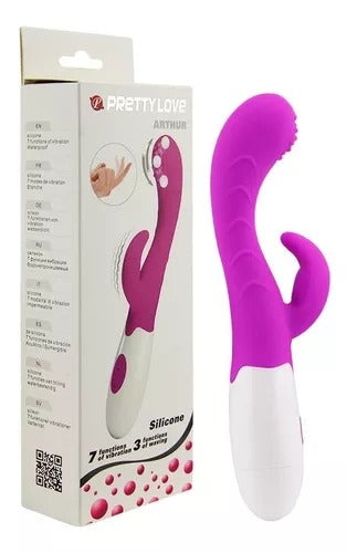 Vibrador Arthur Pretty Love with 7 powerful vibration modes and sleek, silicone design for ultimate pleasure and sensation