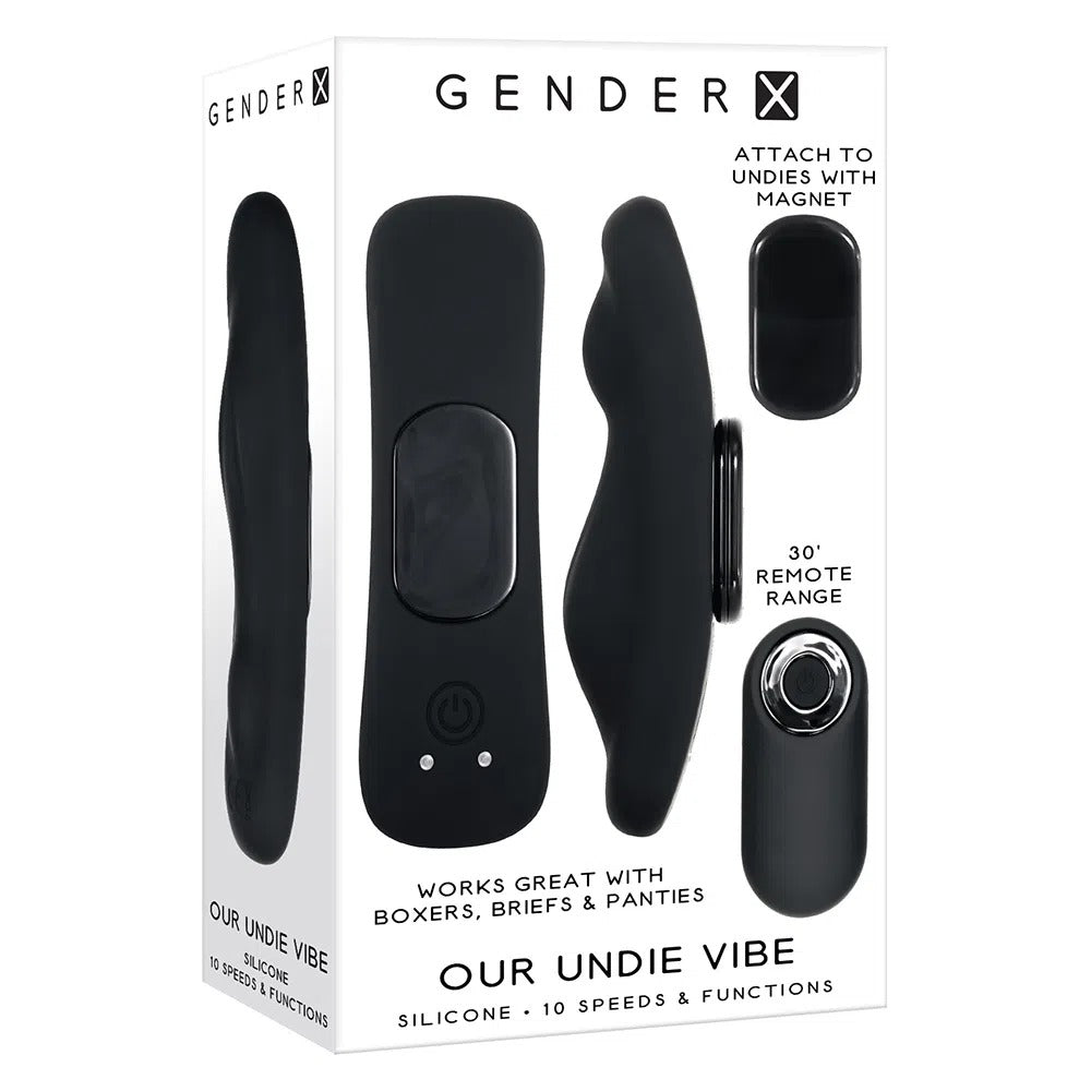 Our Undie Vibe Gender X - Panty Vibrador: A gender-neutral, discreet vibrating underwear for pleasure and comfort