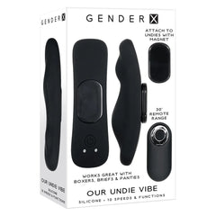 Our Undie Vibe Gender X - Panty Vibrador: A gender-neutral, discreet vibrating underwear for pleasure and comfort