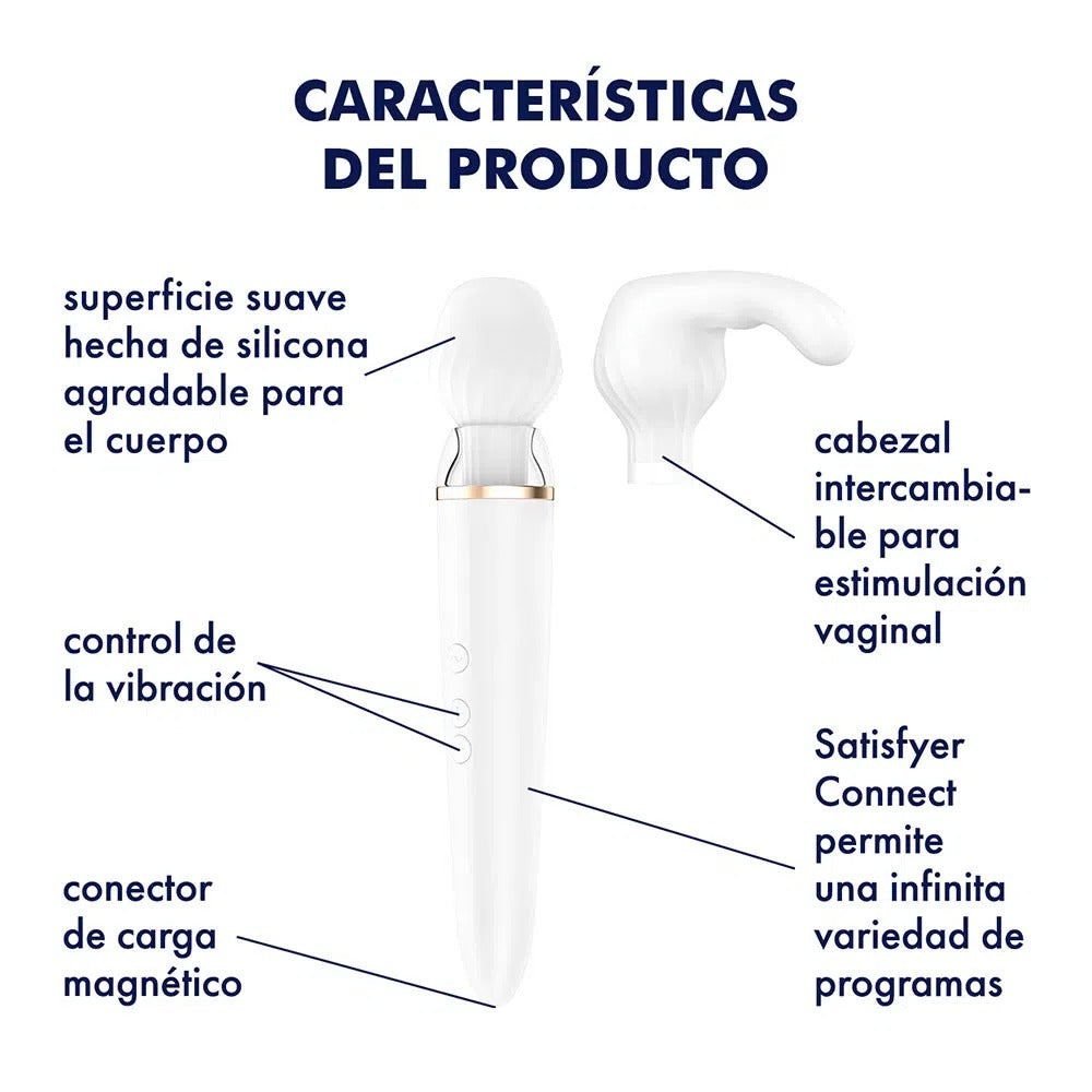 Satisfyer - Cable de carga magnética, 110 cm : : Otros Productos