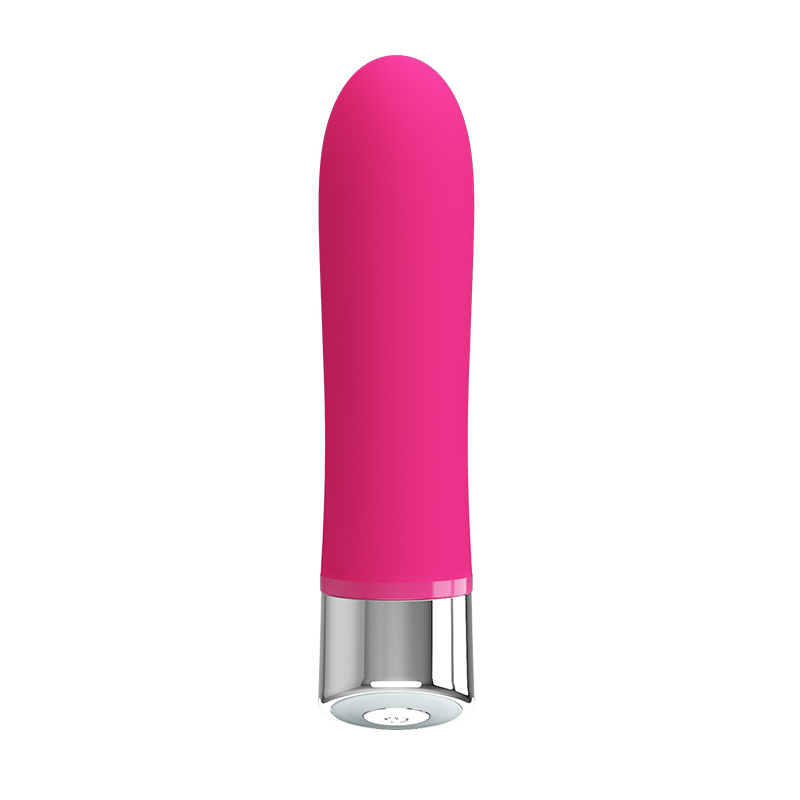  High-quality silicone rabbit vibrator with 12 vibration modes and rotating beads