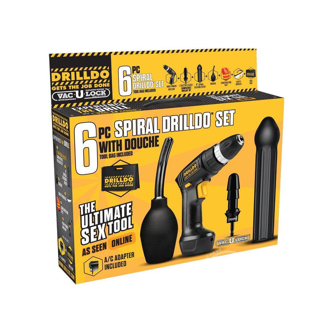 High-quality 6-piece spiral drilldo set for woodworking and metalworking projects