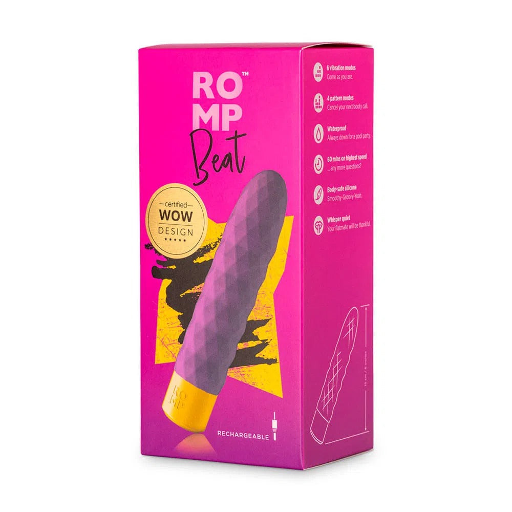 Romp Beat Bala Vibradora: a sleek, powerful, and discreet vibrating bullet toy
