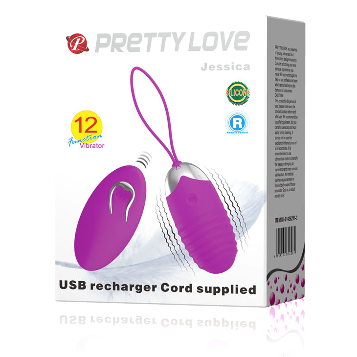 Compact and discreet wireless egg vibrator for intimate pleasure