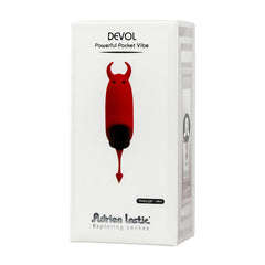 DEVOL POWER FULL POCKET VIBE, a sleek and powerful vibrating device for on-the-go pleasure and satisfaction