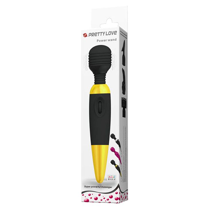 Versatile Masajeador Power Wand Pretty Love massager for neck, back, and full body relief