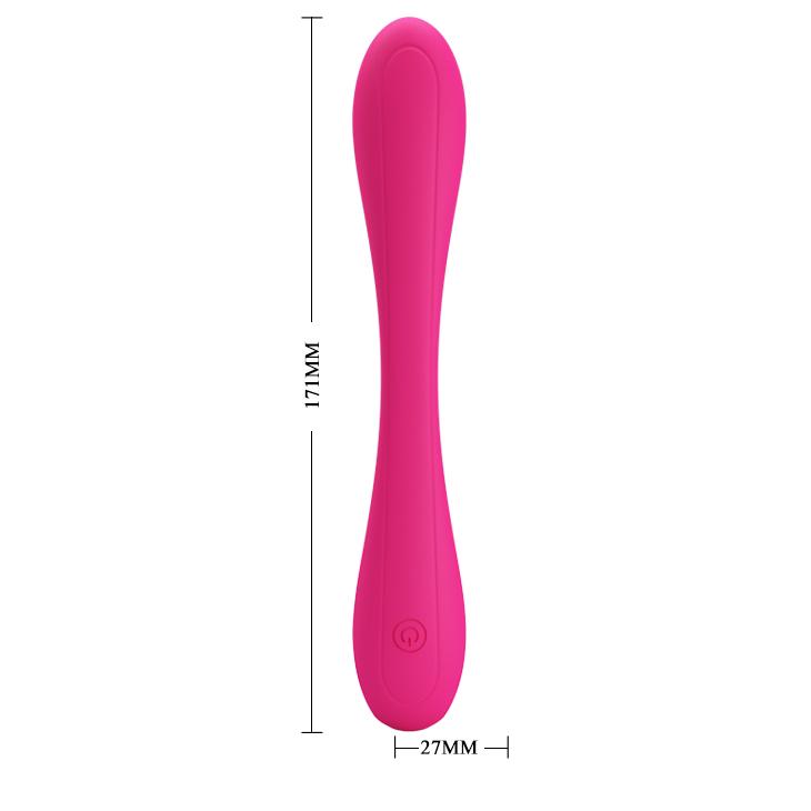 Silicone Pretty Love Yedda vibrator with soft and smooth texture