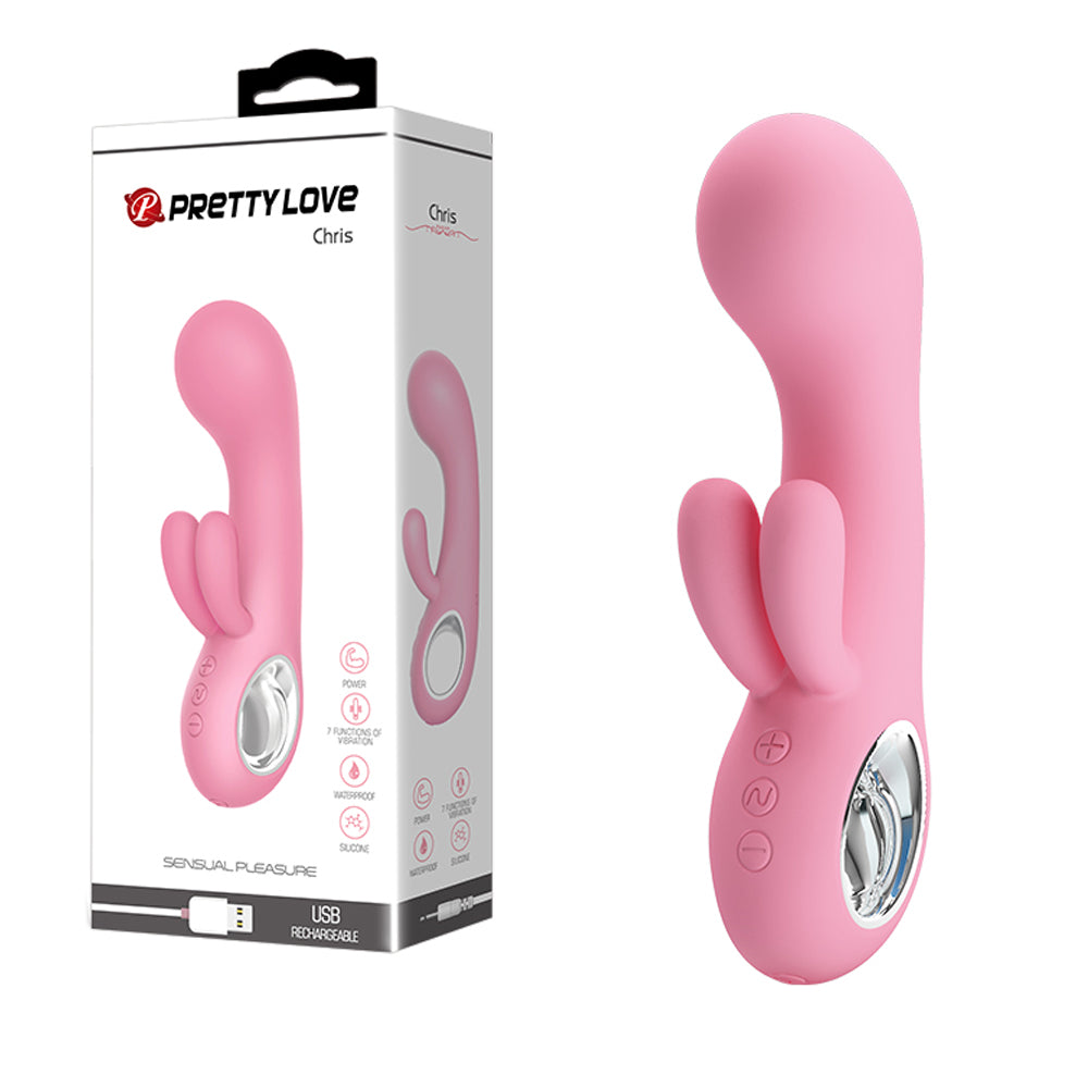 PRETTY LOVE CHRIS vibrator, a sleek and powerful silicone sex toy for women