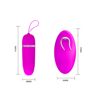 Pretty Love Debby Vibrating Egg, a discreet and powerful product for sensual pleasure