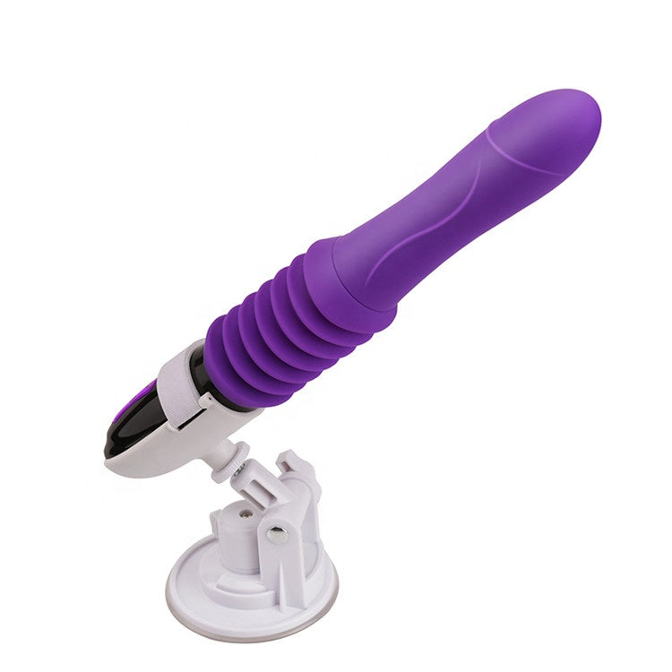 Telescopic sex machine with adjustable settings for personalized pleasure and satisfaction