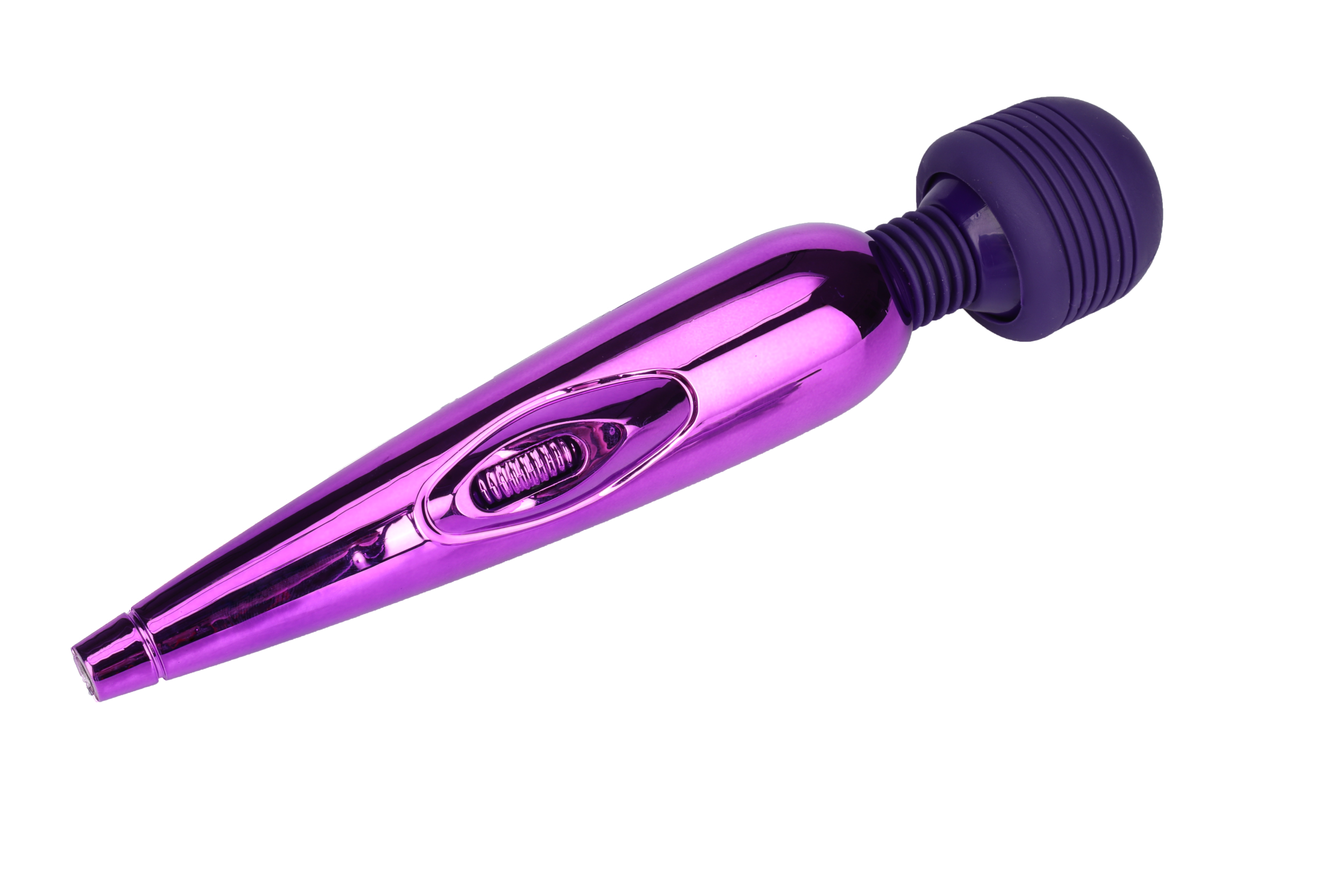 Rechargeable mini wand massager with powerful vibrations for deep muscle relief