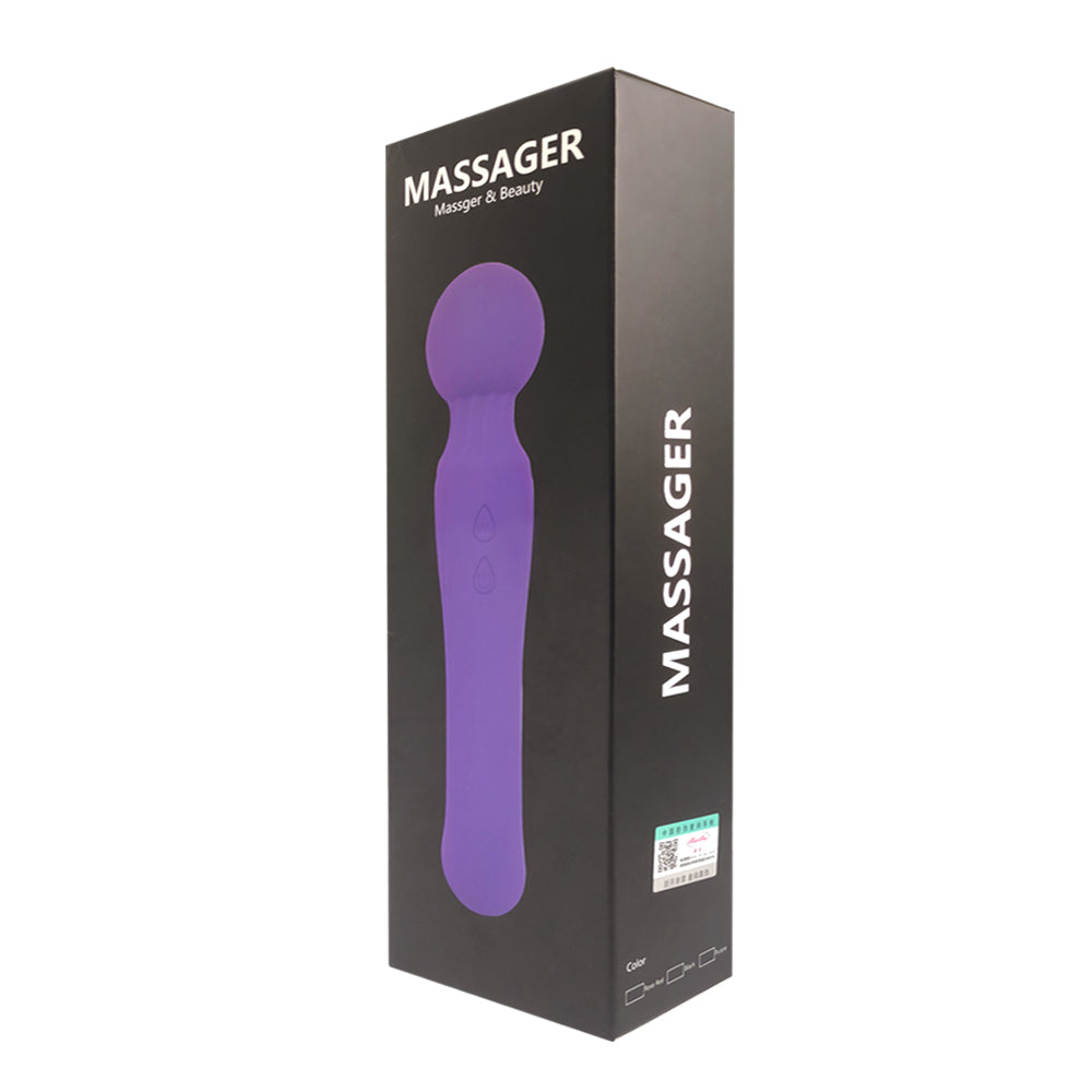  YULA Massager Wand with Flexible Head and Ergonomic Design for Targeted Pain Relief