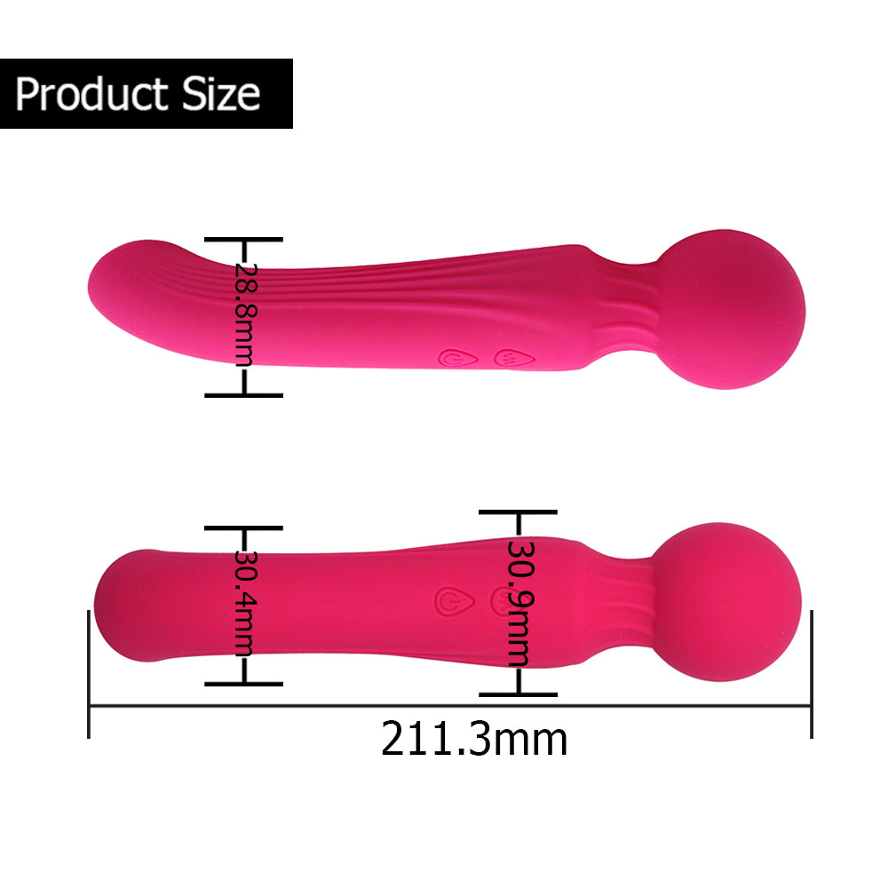 YULA Massager Wand with Powerful Vibration and Heat Therapy for Deep Tissue Massage