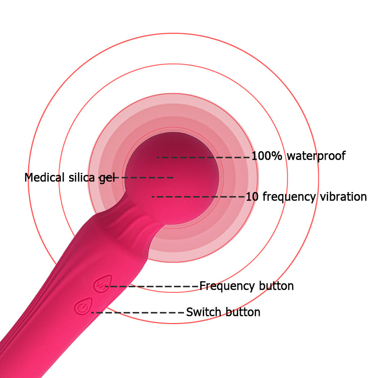 YULA massager wand - a sleek, powerful, and versatile self-care tool for relaxation and muscle relief