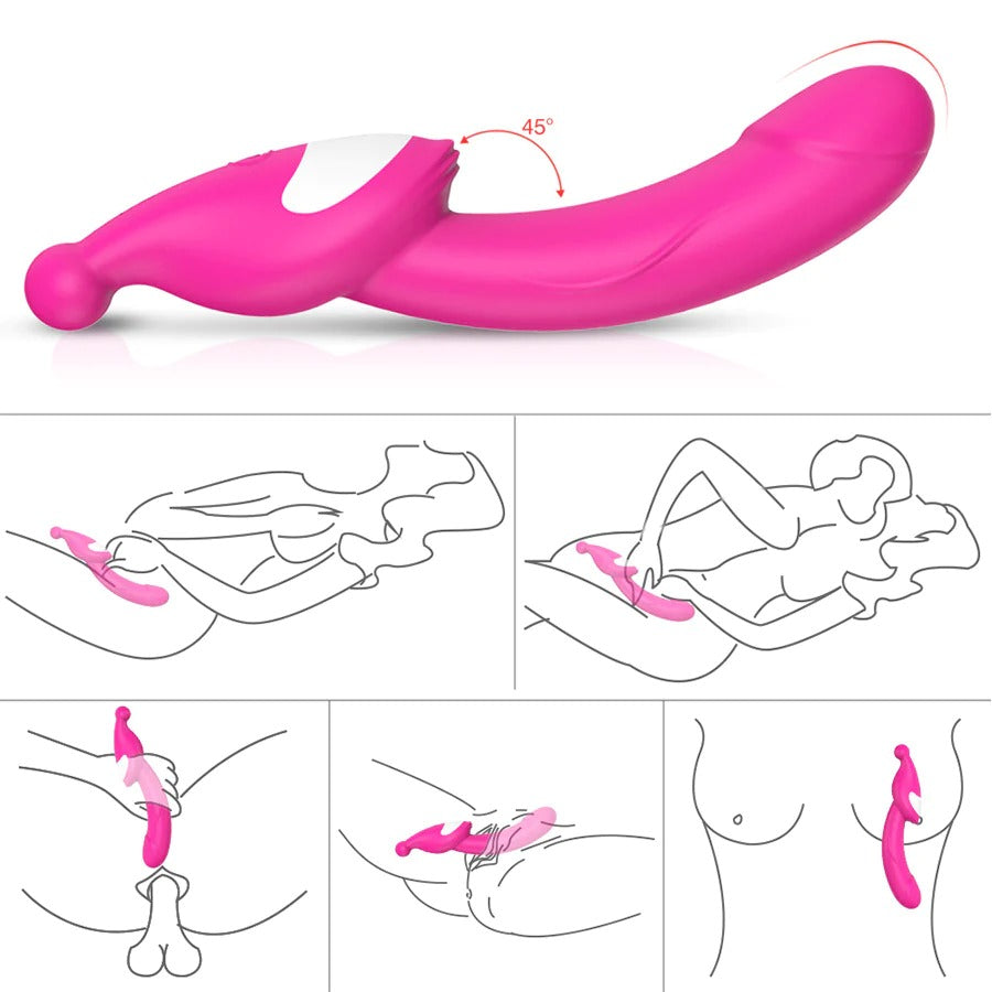 Vibrador Vine Shande made of high-quality, body-safe materials for maximum comfort