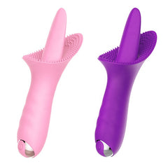 Tongue vibrator with 10 different vibration modes for personalized pleasure