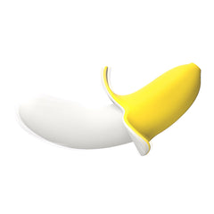 Colorful banana-shaped vibrator, a fun and innovative adult sex toy