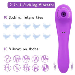 Succionador Sucking Dual in action with LED display and adjustable suction levels
