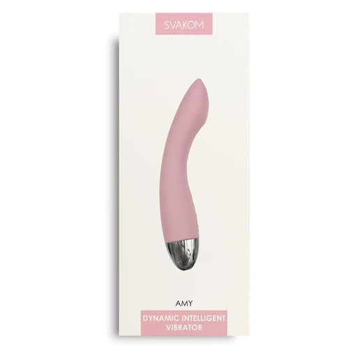 Vibrador Punto G Amy Svakom con 7 modos de vibración para satisfacer todos los gustos