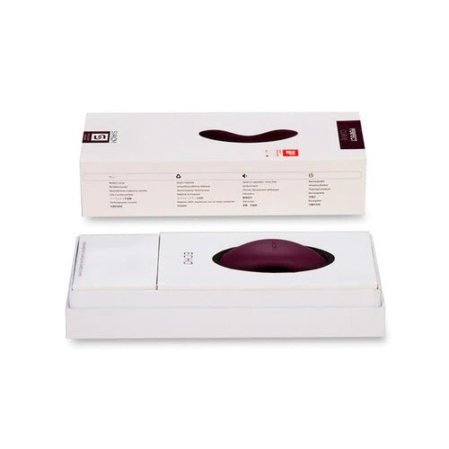 Sleek VIBRADOR ECHO SVAKOM vibrator with dual stimulation points and travel-friendly size