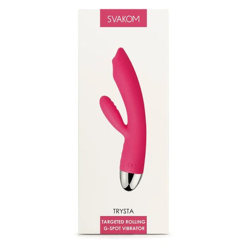 Stylish Vibrador Trysta Punto G Svakom vibrator with intuitive controls