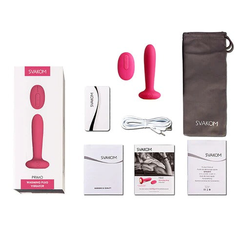 Ergonomically designed Primo Svakom Plug Vibrador for comfortable and satisfying experience