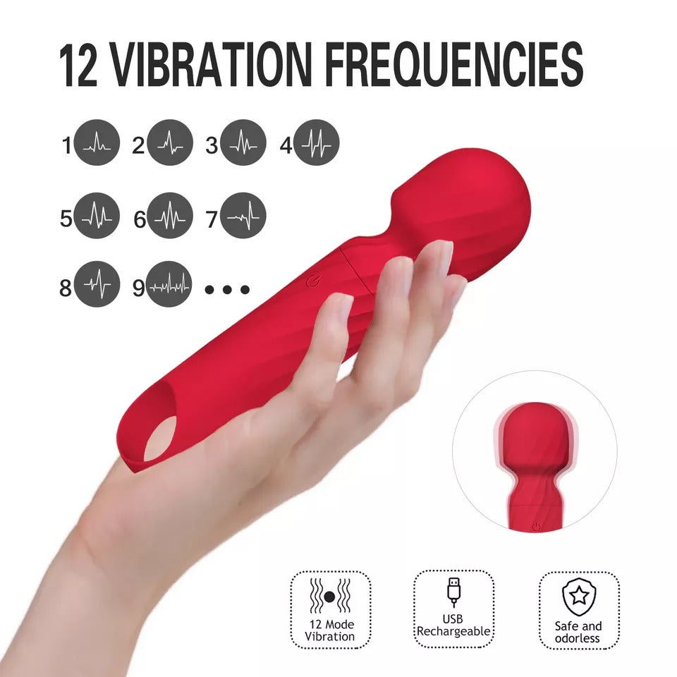 Portable mini massager with sleek and modern design for convenience
