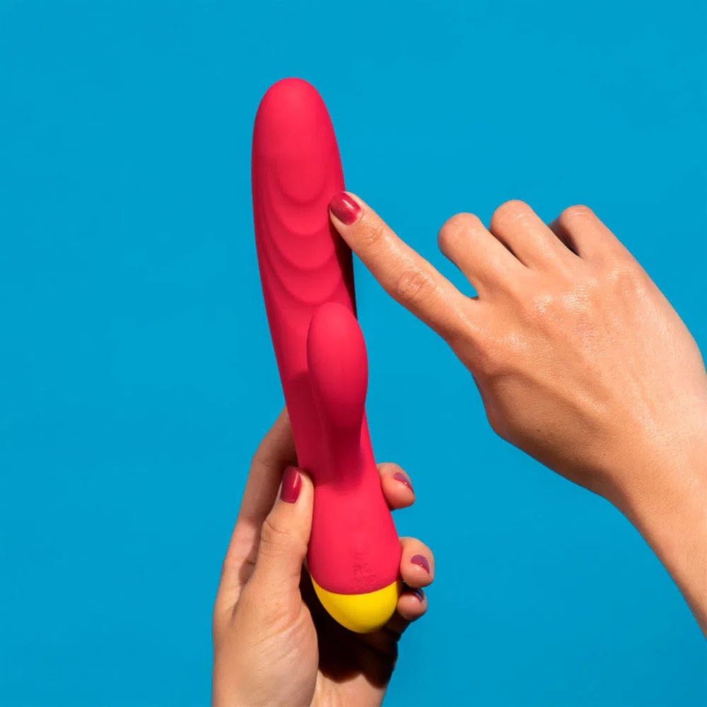 Quiet Romp Jazz Vibrador Rabbit for discreet enjoyment