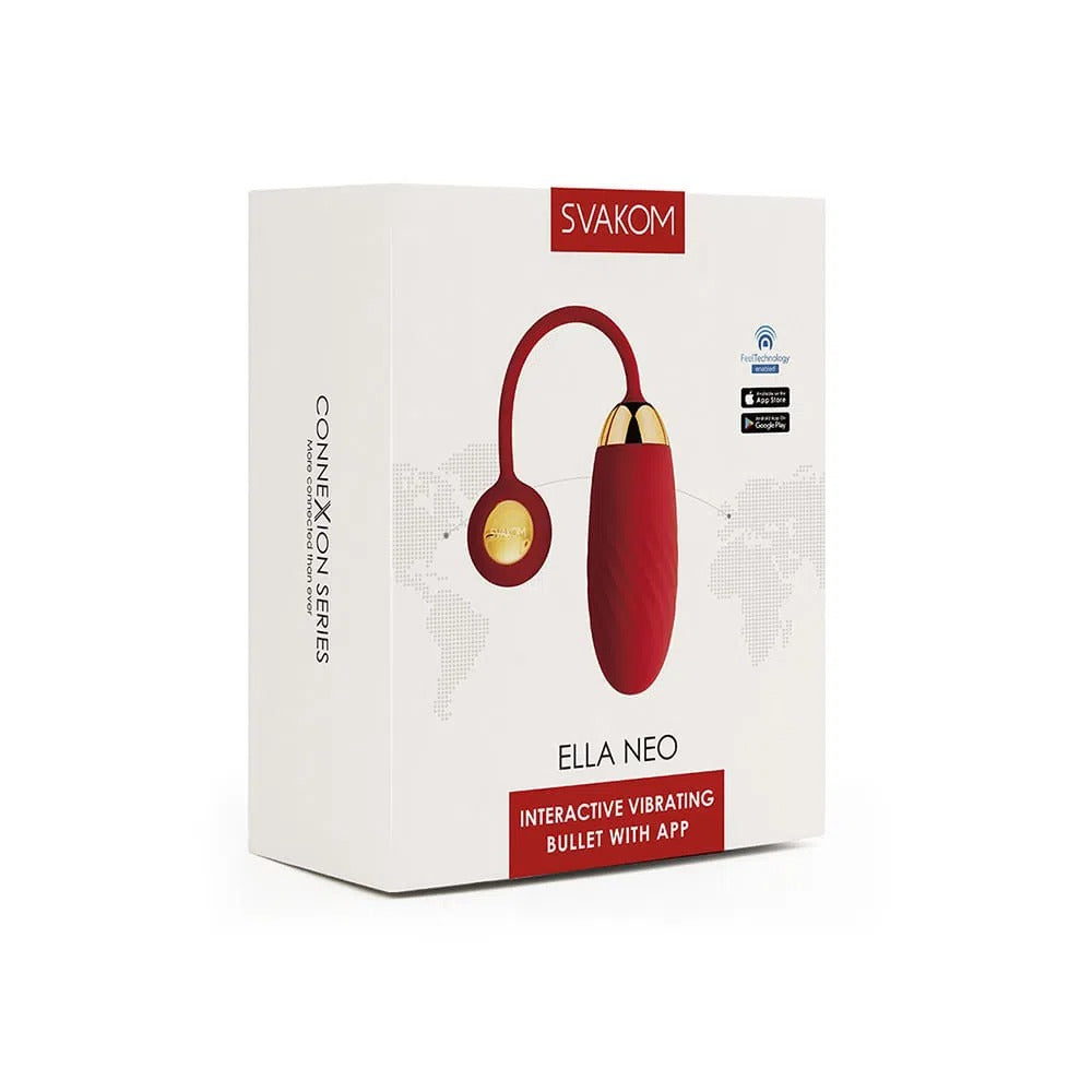 Experimenta nuevas sensaciones con la Bala Vibradora Interactiva Ella Neo Svakom