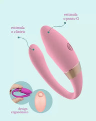  Small, discreet vibrating egg with no control for solo or couple play 