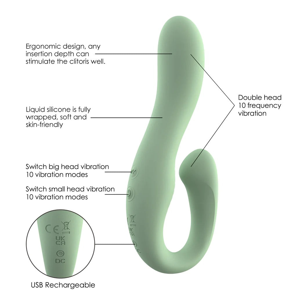 Vibrador Doble Estimulación Selina Winyi, the perfect dual stimulation toy for ultimate pleasure