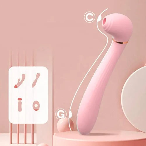  Maite Vibrador Succionador with multiple suction intensities and sleek design