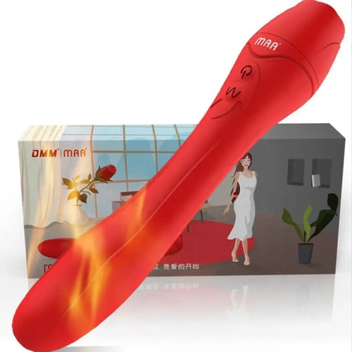 Close-up of the silicone texture of the Vibrador Dakota, featuring a curved and ergonomic shape for enhanced stimulation