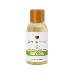 30 ml bottle of sensual euforia massage oil for a luxurious and sensory experience