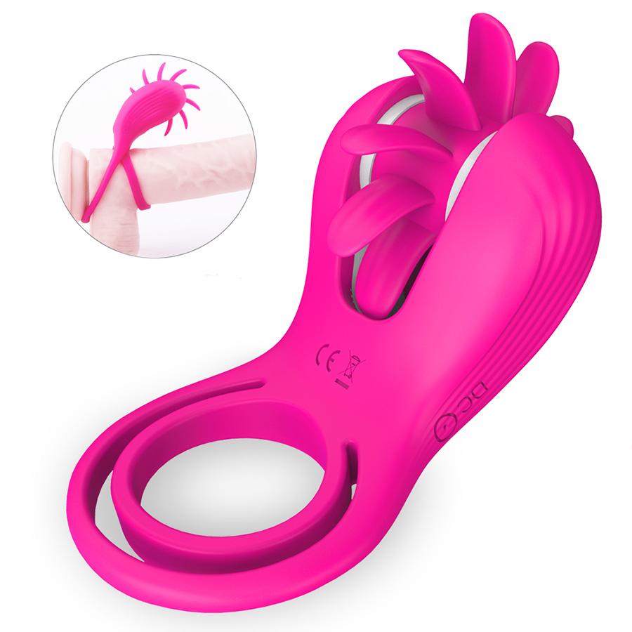 Enhance your sex life with the ergonomically designed Wind Pink vibrating ring