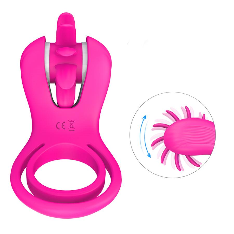 Anillo Vibrador Wind Pink designed for clitoral stimulation during intercourse