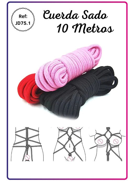 Japanese silk bondage rope for sensual and artistic restraint play