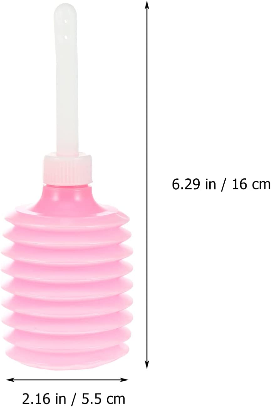 Long, slender, stainless steel anal shower attachment with easy-to-use design
