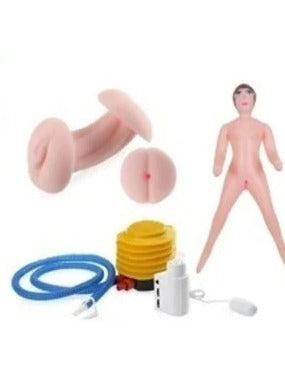 Adult sex toy with lifelike vagina for realistic pleasure