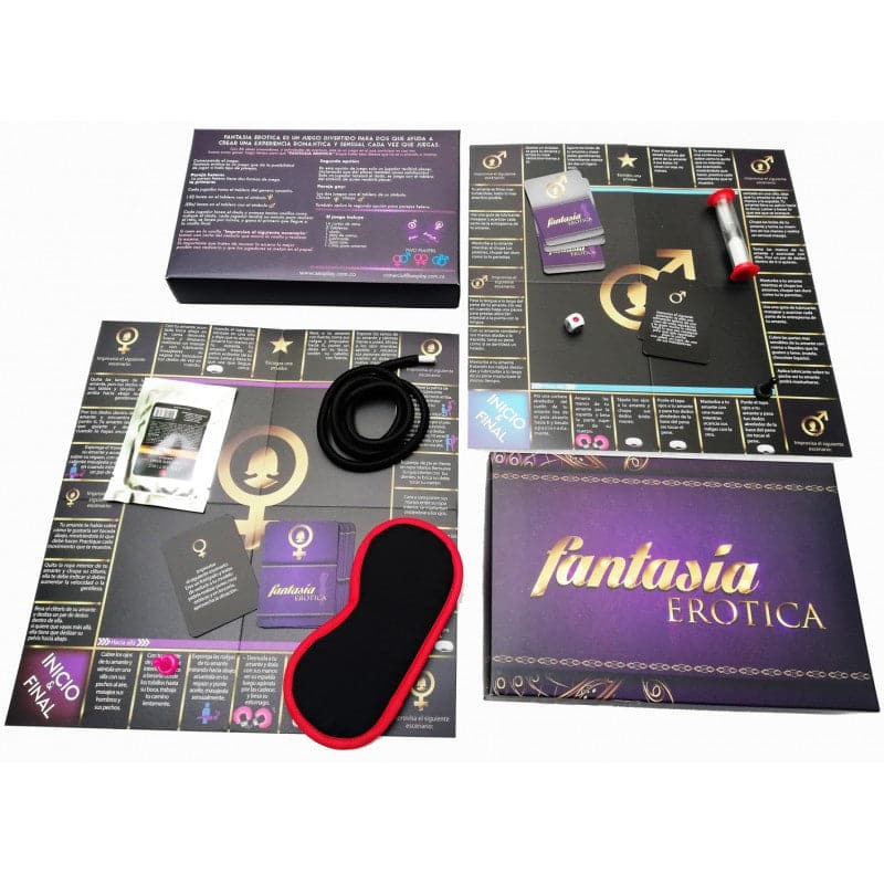 Immersive Fantasy Erotic Board Game with Adventurous Quests and Surprises