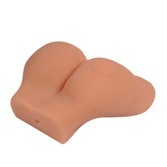 Side view of MINI TORSO RED PLUM highlighting the compact size and elegant shape