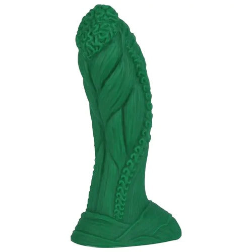  A close-up image of the Dildo HULK, showcasing its firm, flexible material and impressive size, perfect for adventurous users seeking maximum stimulation