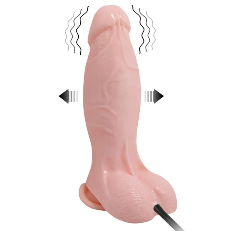 A realistic inflatable dildo with lifelike features, the Dildo Inflable Marcus offers versatile pleasure for solo or partner play