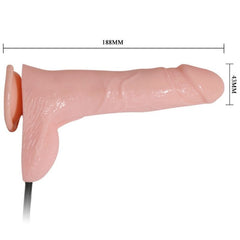 Waterproof and phthalate-free inflatable dildo Marcus for versatile use in the shower or bath