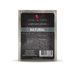 Organic mint flavored intimate lubricant for natural and refreshing sensation