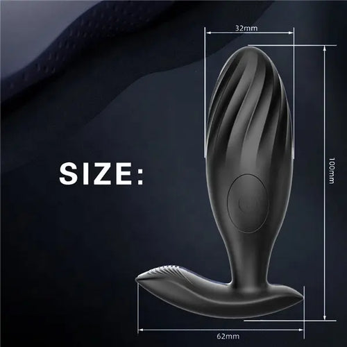 Vibrador Anal Con Control Remoto - Gabriel con varias velocidades y materiales suaves
